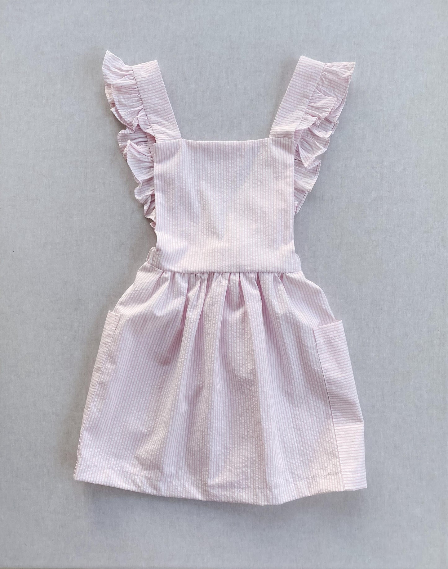 Leah pinafore dress
