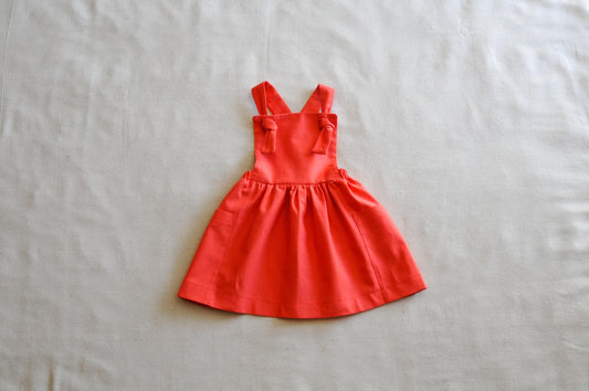 Noelle pinafore dress